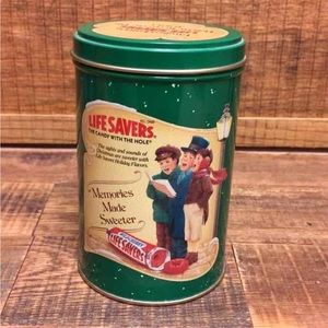 Lifesavers Candy Christmas Tin
